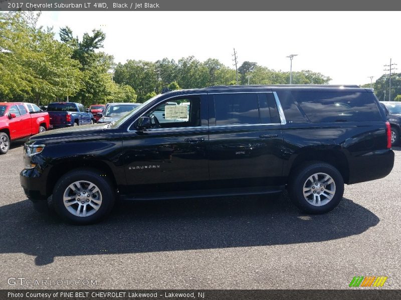 Black / Jet Black 2017 Chevrolet Suburban LT 4WD