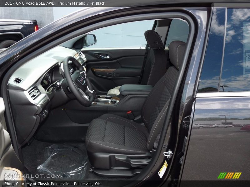 Iridium Metallic / Jet Black 2017 GMC Acadia SLE AWD