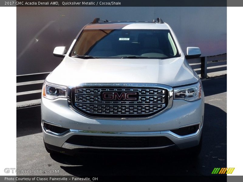 Quicksilver Metallic / Cocoa/Shale 2017 GMC Acadia Denali AWD