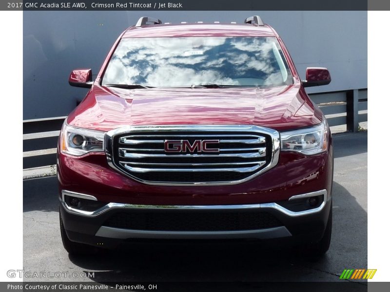 Crimson Red Tintcoat / Jet Black 2017 GMC Acadia SLE AWD