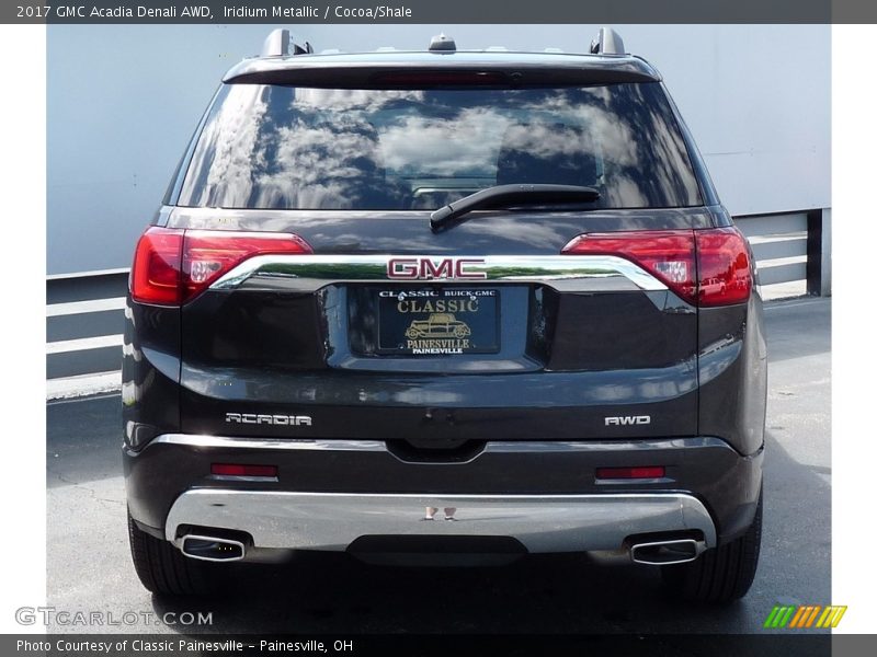 Iridium Metallic / Cocoa/Shale 2017 GMC Acadia Denali AWD
