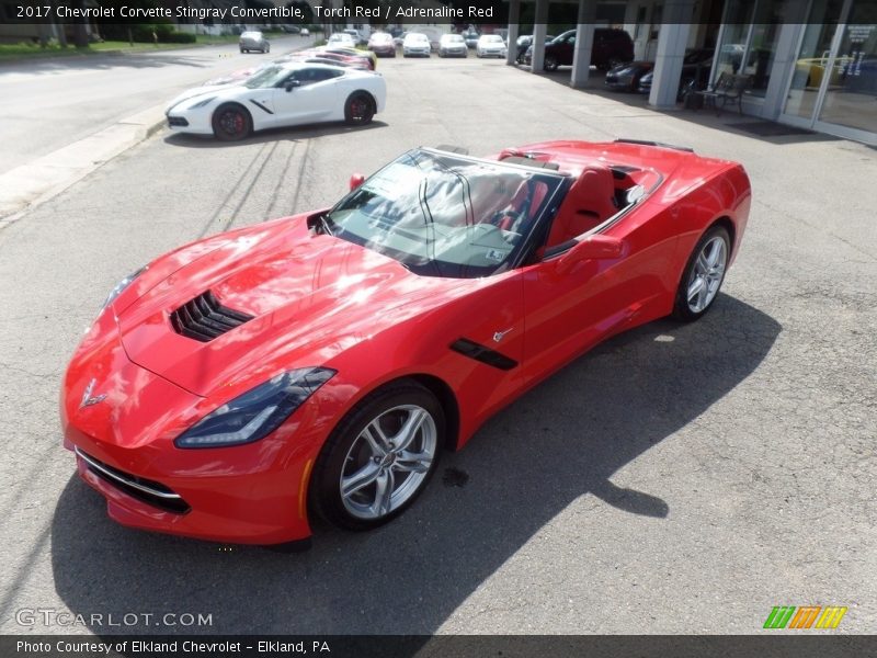 Torch Red / Adrenaline Red 2017 Chevrolet Corvette Stingray Convertible
