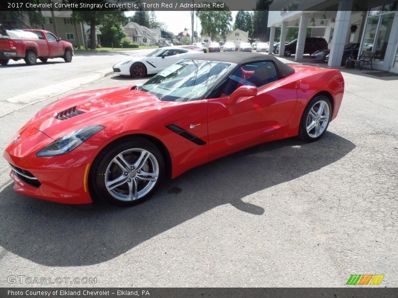 Torch Red / Adrenaline Red 2017 Chevrolet Corvette Stingray Convertible