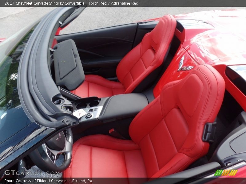 Torch Red / Adrenaline Red 2017 Chevrolet Corvette Stingray Convertible