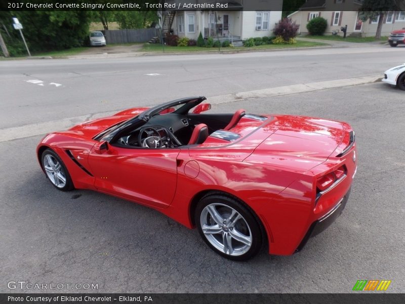 Torch Red / Adrenaline Red 2017 Chevrolet Corvette Stingray Convertible