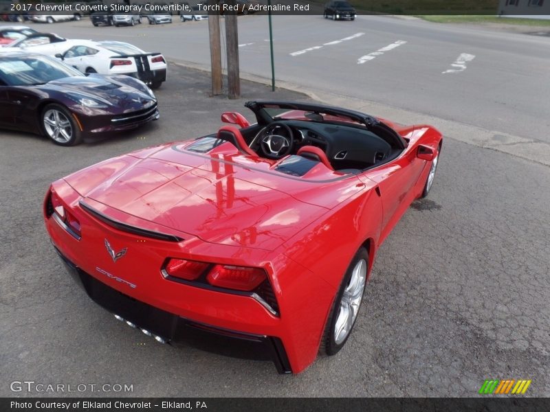 Torch Red / Adrenaline Red 2017 Chevrolet Corvette Stingray Convertible