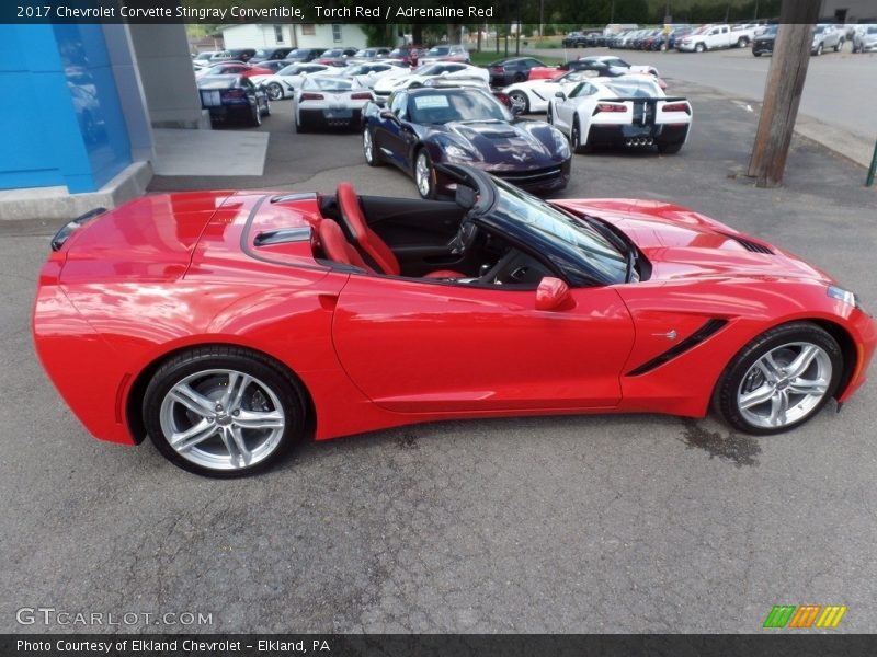 Torch Red / Adrenaline Red 2017 Chevrolet Corvette Stingray Convertible