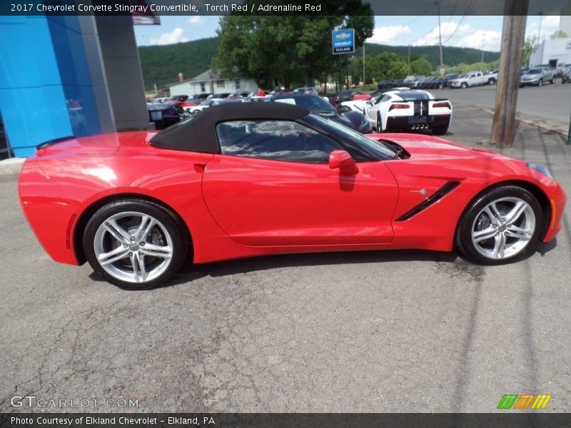 Torch Red / Adrenaline Red 2017 Chevrolet Corvette Stingray Convertible