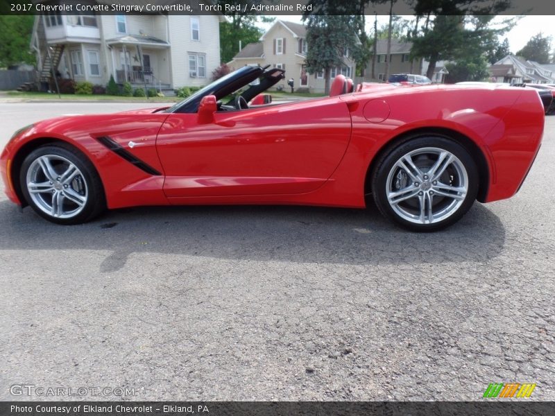 Torch Red / Adrenaline Red 2017 Chevrolet Corvette Stingray Convertible