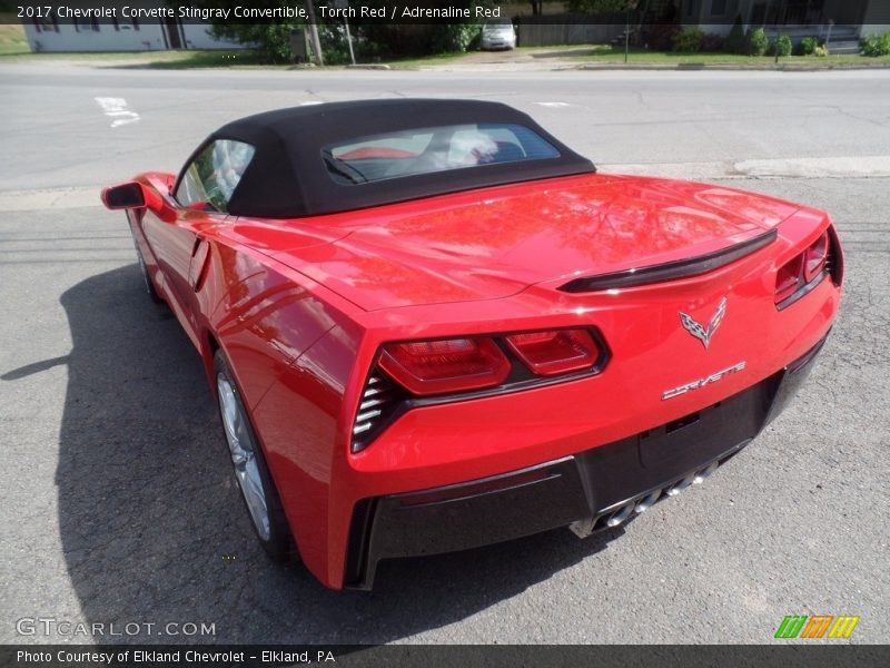 Torch Red / Adrenaline Red 2017 Chevrolet Corvette Stingray Convertible