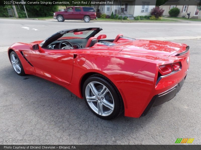 Torch Red / Adrenaline Red 2017 Chevrolet Corvette Stingray Convertible