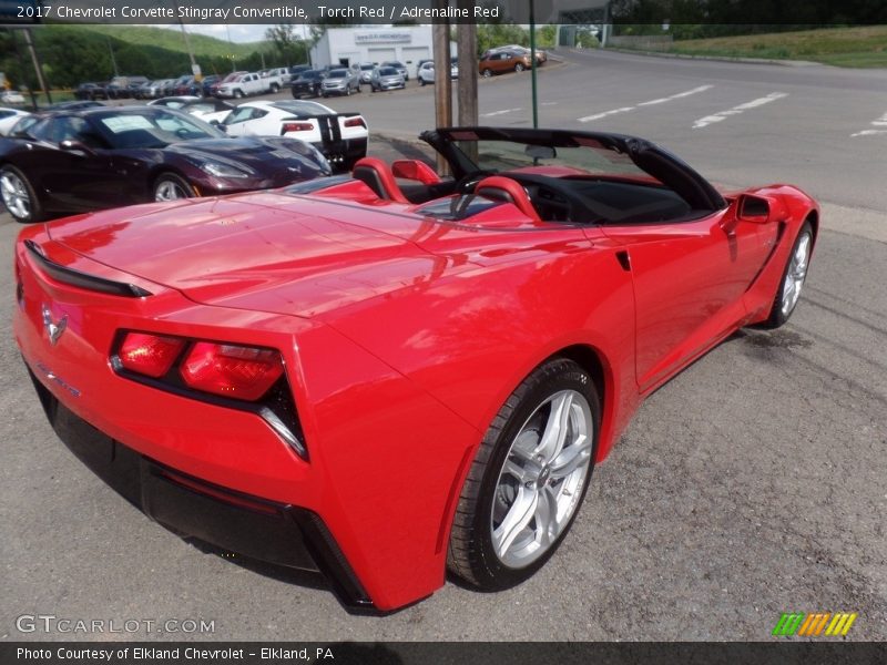 Torch Red / Adrenaline Red 2017 Chevrolet Corvette Stingray Convertible