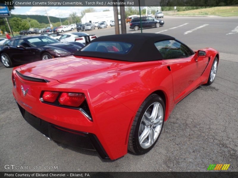 Torch Red / Adrenaline Red 2017 Chevrolet Corvette Stingray Convertible