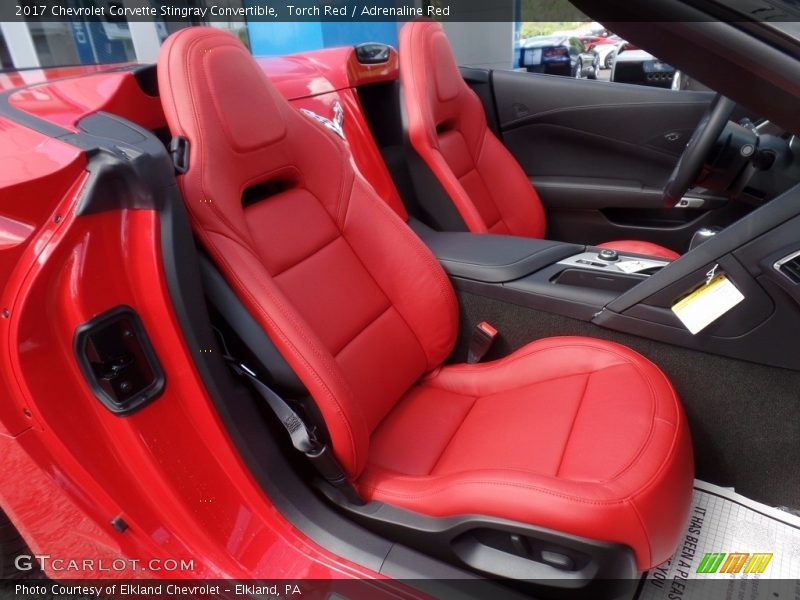 Torch Red / Adrenaline Red 2017 Chevrolet Corvette Stingray Convertible