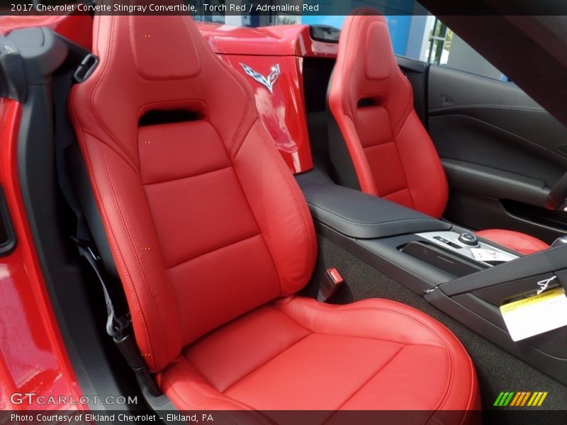 Torch Red / Adrenaline Red 2017 Chevrolet Corvette Stingray Convertible