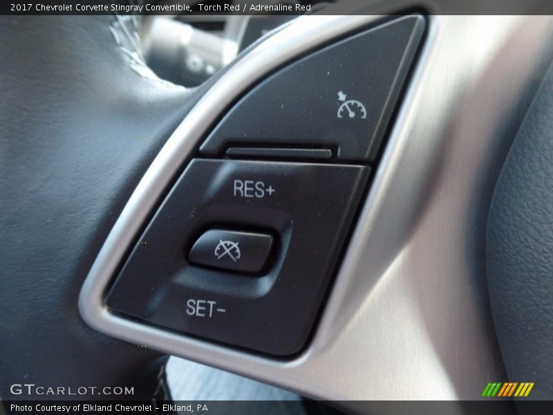 Torch Red / Adrenaline Red 2017 Chevrolet Corvette Stingray Convertible