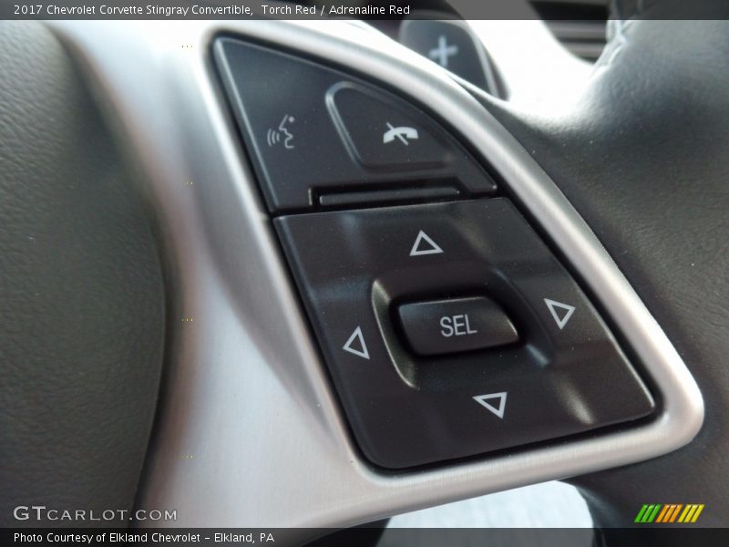 Torch Red / Adrenaline Red 2017 Chevrolet Corvette Stingray Convertible