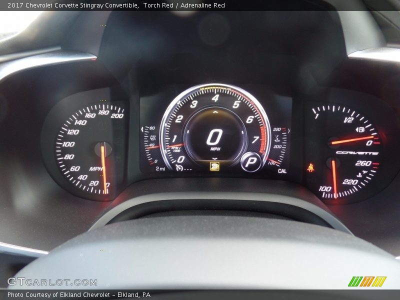 Torch Red / Adrenaline Red 2017 Chevrolet Corvette Stingray Convertible