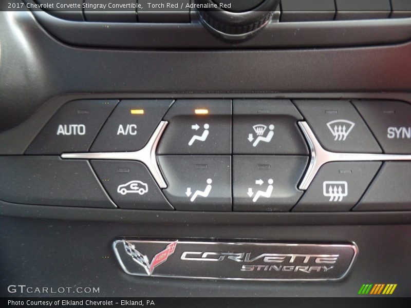 Torch Red / Adrenaline Red 2017 Chevrolet Corvette Stingray Convertible