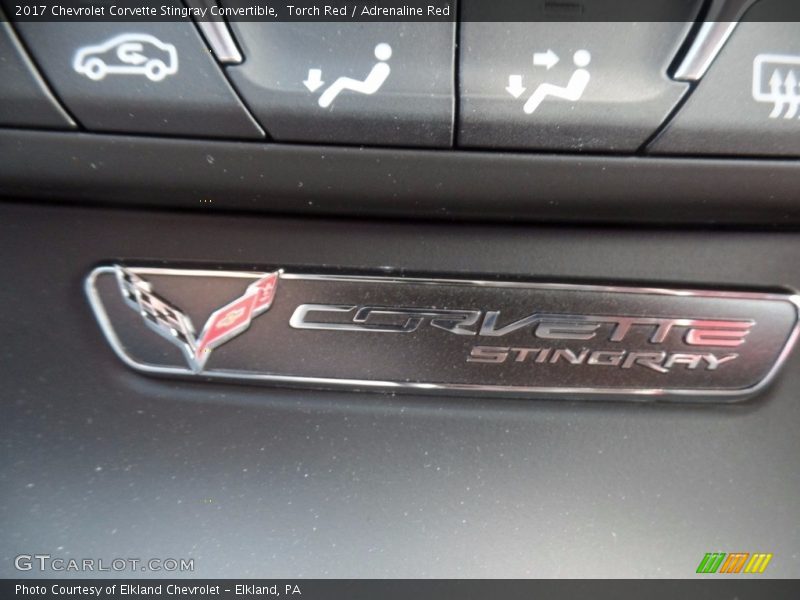 Torch Red / Adrenaline Red 2017 Chevrolet Corvette Stingray Convertible