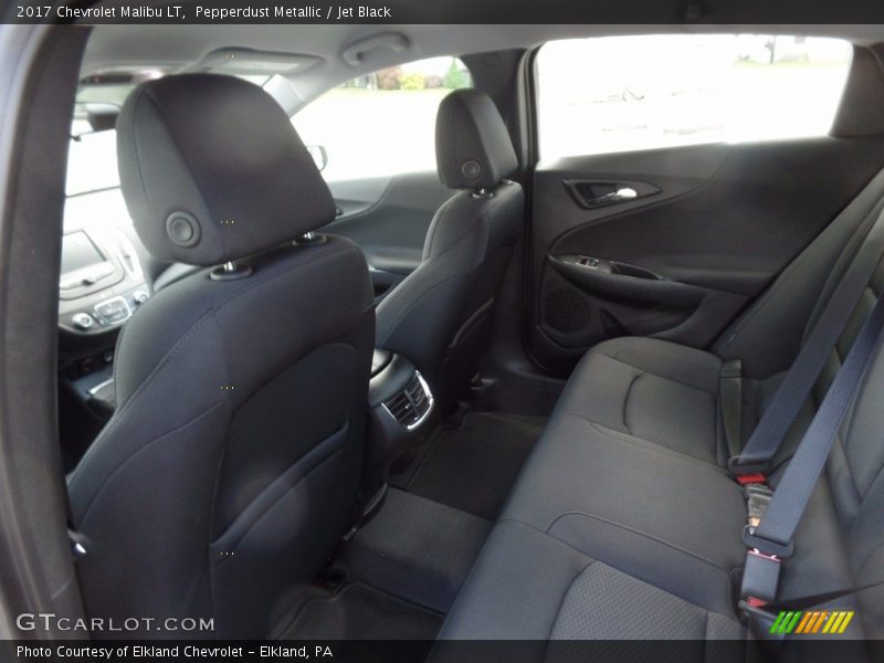 Pepperdust Metallic / Jet Black 2017 Chevrolet Malibu LT