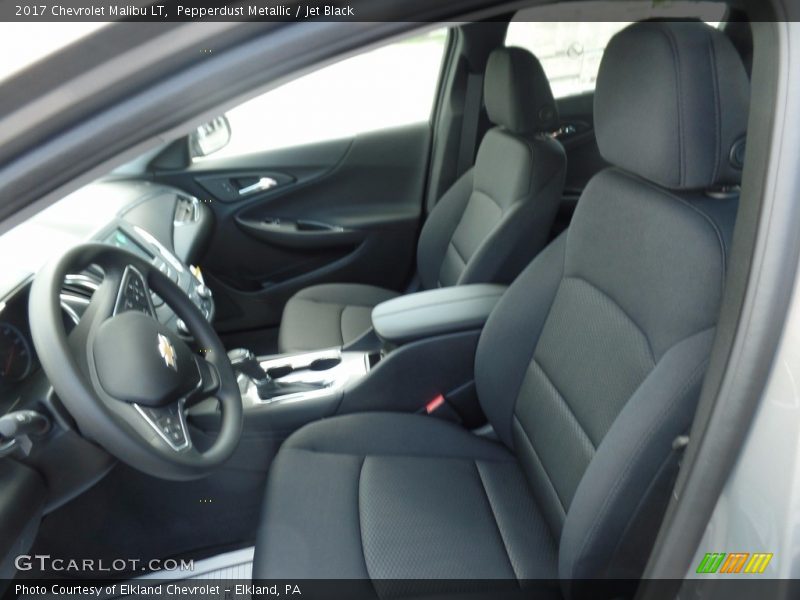 Pepperdust Metallic / Jet Black 2017 Chevrolet Malibu LT