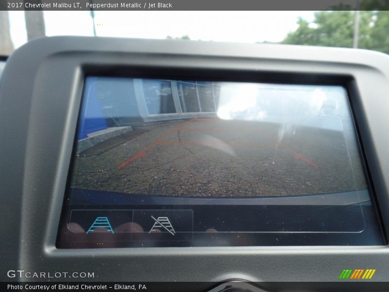 Pepperdust Metallic / Jet Black 2017 Chevrolet Malibu LT