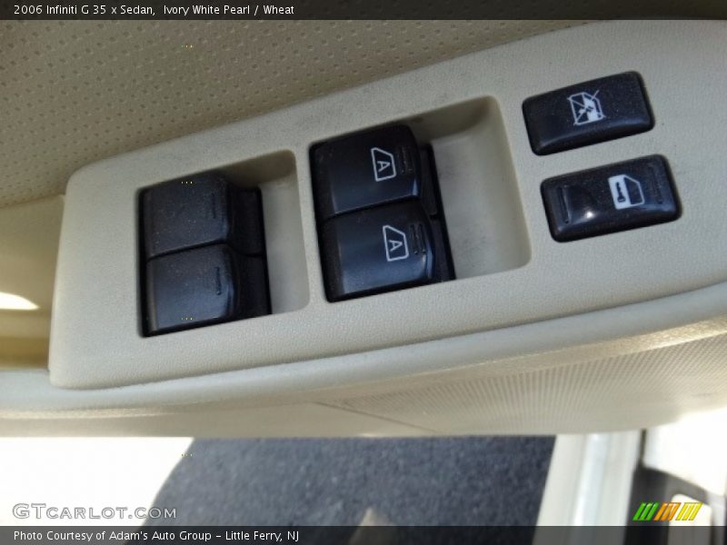Ivory White Pearl / Wheat 2006 Infiniti G 35 x Sedan
