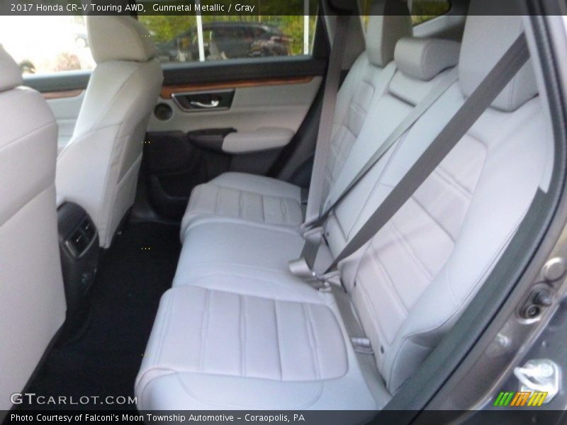 Gunmetal Metallic / Gray 2017 Honda CR-V Touring AWD