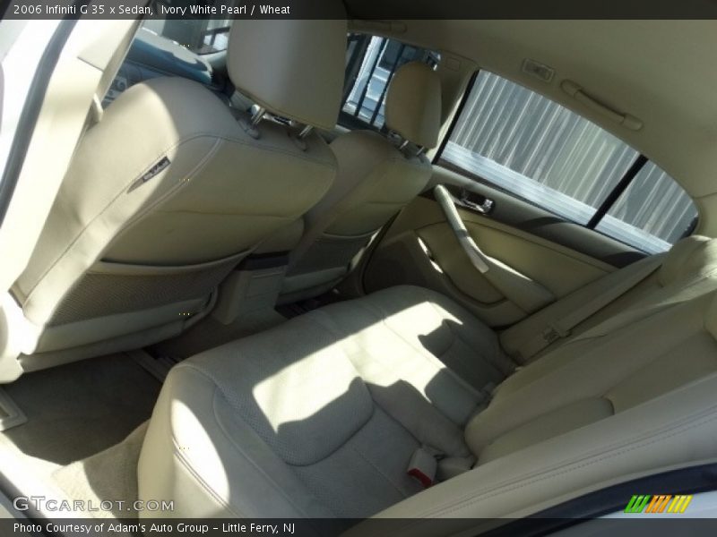 Ivory White Pearl / Wheat 2006 Infiniti G 35 x Sedan