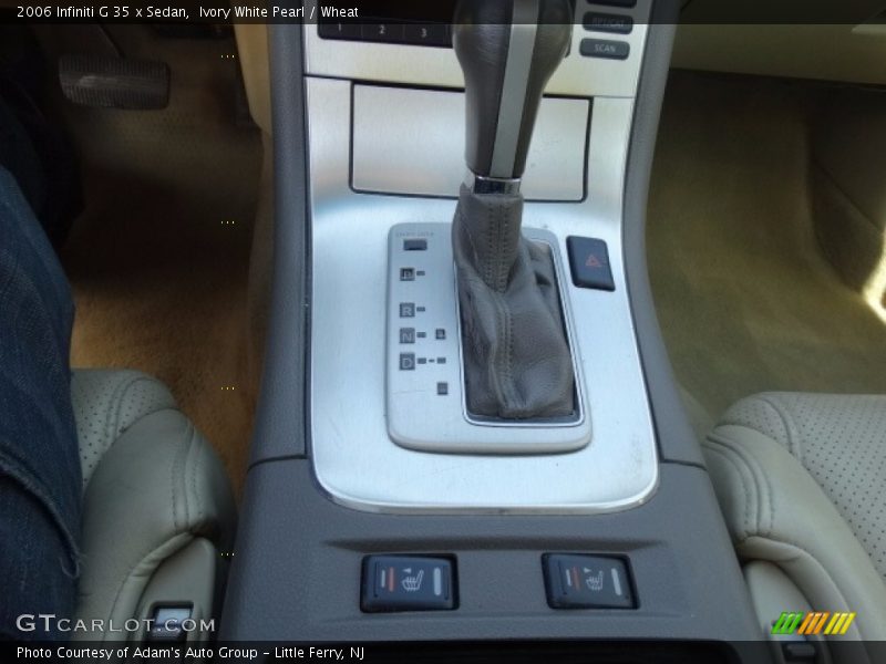 Ivory White Pearl / Wheat 2006 Infiniti G 35 x Sedan