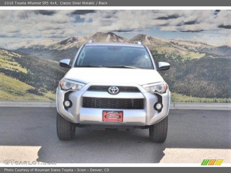 Classic Silver Metallic / Black 2016 Toyota 4Runner SR5 4x4