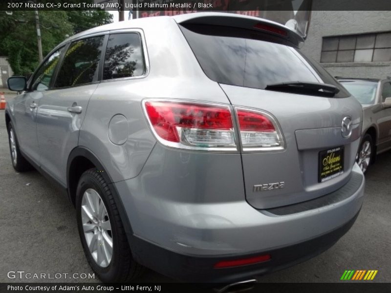 Liquid Platinum Metallic / Black 2007 Mazda CX-9 Grand Touring AWD