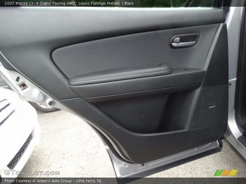 Liquid Platinum Metallic / Black 2007 Mazda CX-9 Grand Touring AWD