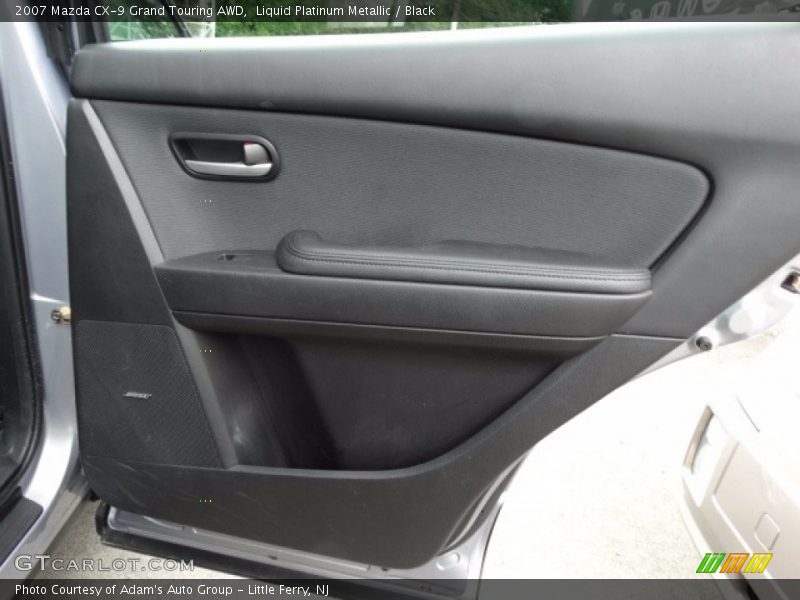 Liquid Platinum Metallic / Black 2007 Mazda CX-9 Grand Touring AWD