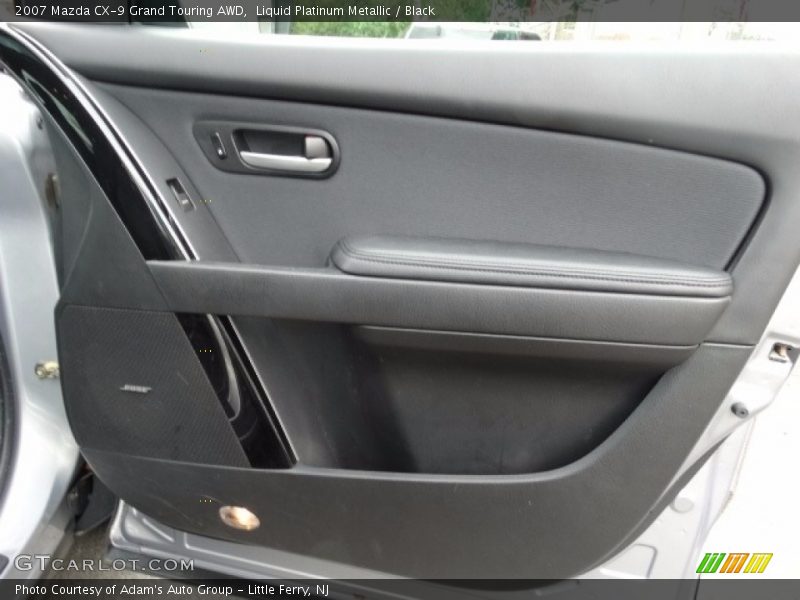 Liquid Platinum Metallic / Black 2007 Mazda CX-9 Grand Touring AWD