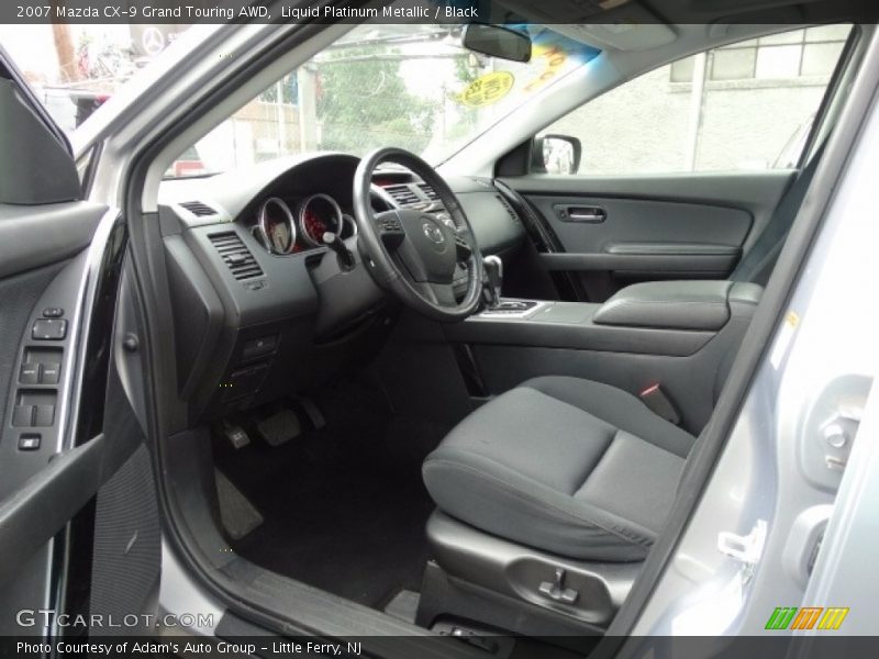 Liquid Platinum Metallic / Black 2007 Mazda CX-9 Grand Touring AWD