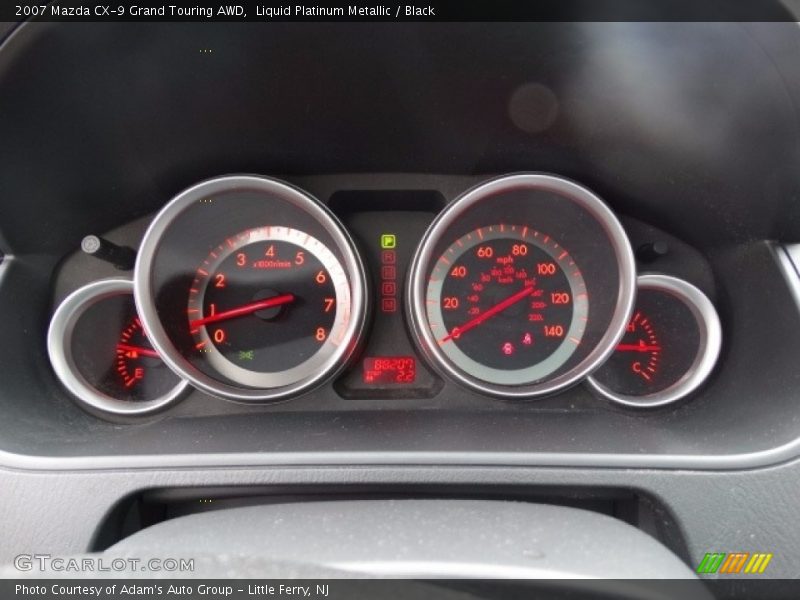 Liquid Platinum Metallic / Black 2007 Mazda CX-9 Grand Touring AWD