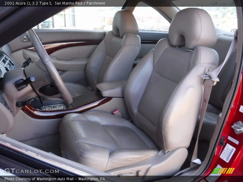 San Marino Red / Parchment 2001 Acura CL 3.2 Type S