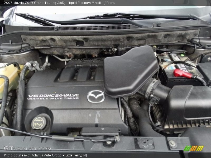 Liquid Platinum Metallic / Black 2007 Mazda CX-9 Grand Touring AWD
