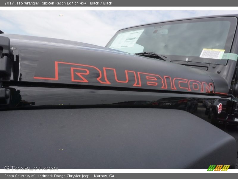  2017 Wrangler Rubicon Recon Edition 4x4 Logo