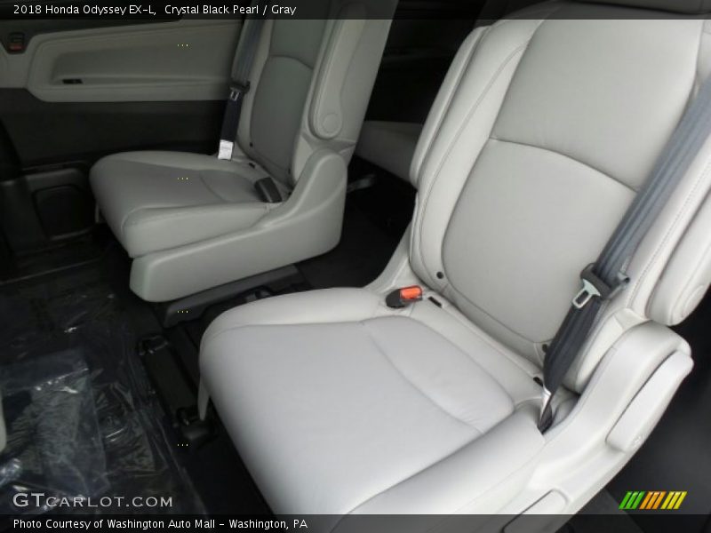 Crystal Black Pearl / Gray 2018 Honda Odyssey EX-L