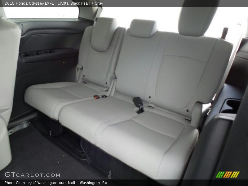 Crystal Black Pearl / Gray 2018 Honda Odyssey EX-L