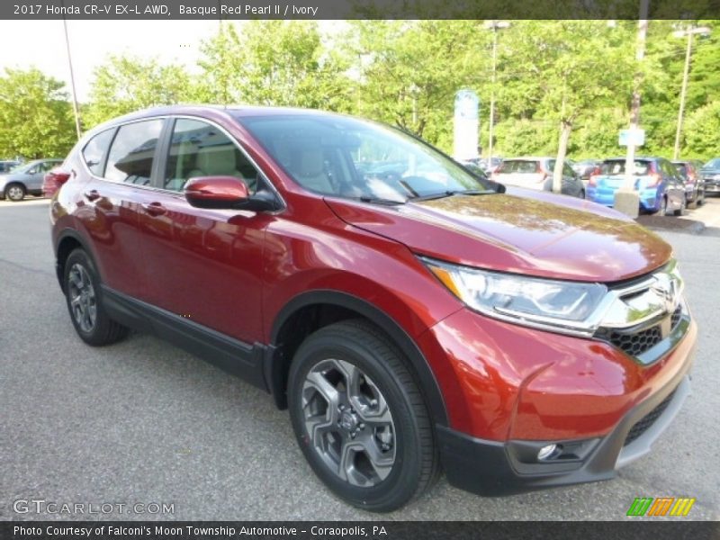 Front 3/4 View of 2017 CR-V EX-L AWD