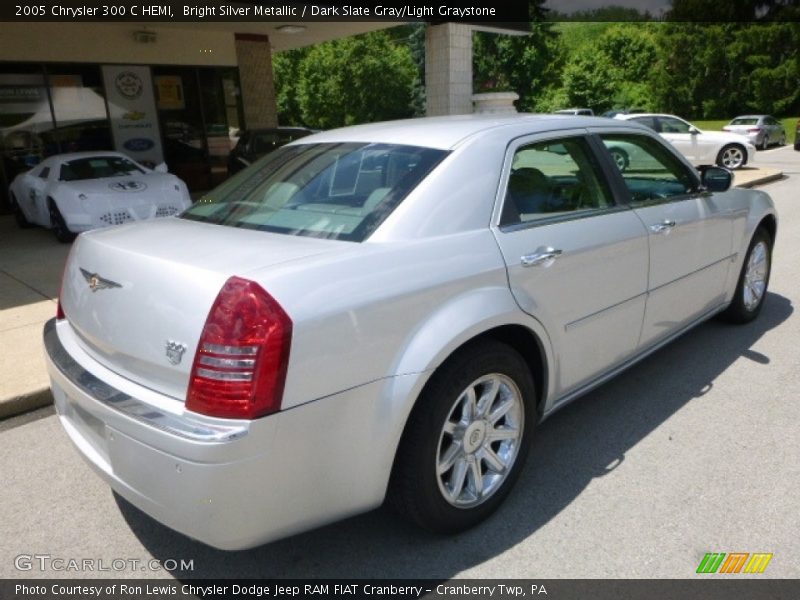 Bright Silver Metallic / Dark Slate Gray/Light Graystone 2005 Chrysler 300 C HEMI