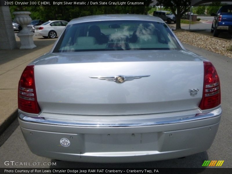Bright Silver Metallic / Dark Slate Gray/Light Graystone 2005 Chrysler 300 C HEMI
