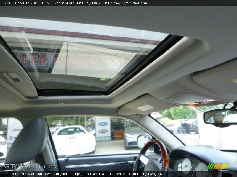 Bright Silver Metallic / Dark Slate Gray/Light Graystone 2005 Chrysler 300 C HEMI