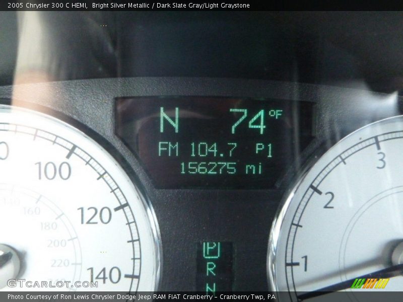 Bright Silver Metallic / Dark Slate Gray/Light Graystone 2005 Chrysler 300 C HEMI
