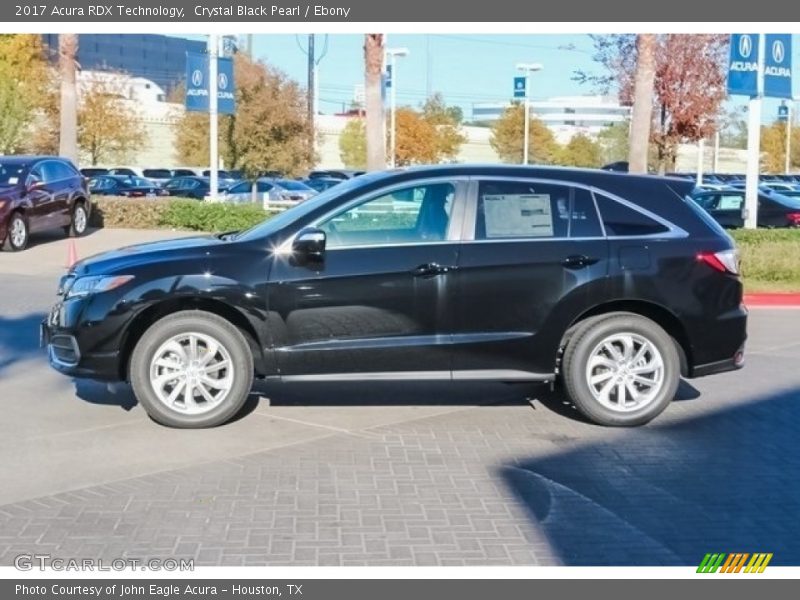 Crystal Black Pearl / Ebony 2017 Acura RDX Technology