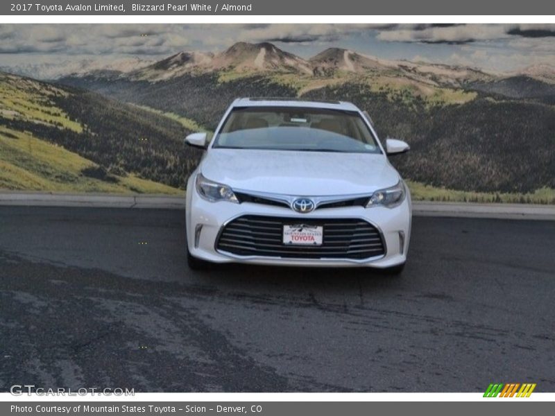 Blizzard Pearl White / Almond 2017 Toyota Avalon Limited